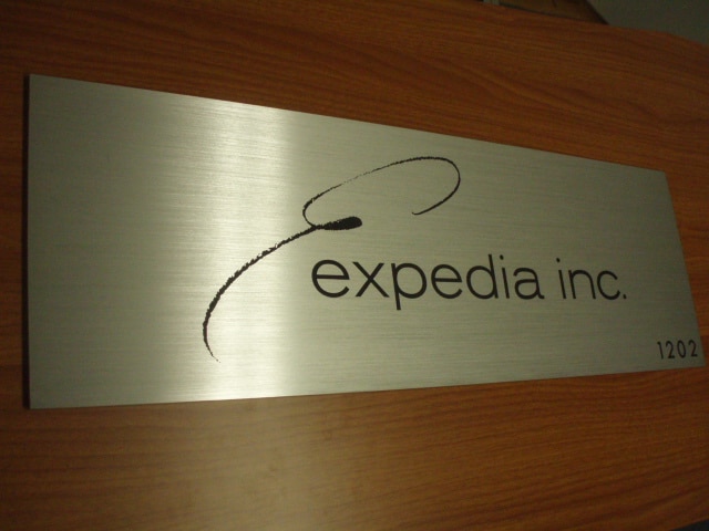 Etched plaqyes for business and commercial signage