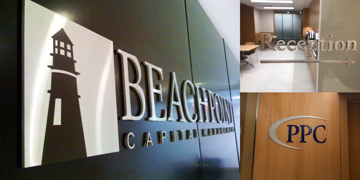 stainless steel metal dimensional sign letters