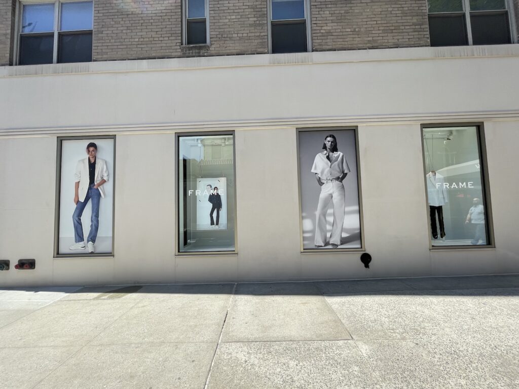 Retail SEG Lightbox Signs