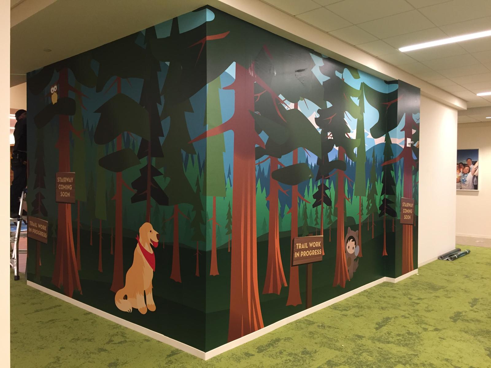 Wall Murals and Wall Wrap Signs